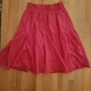 Old Navy Pink Peasant Skirt